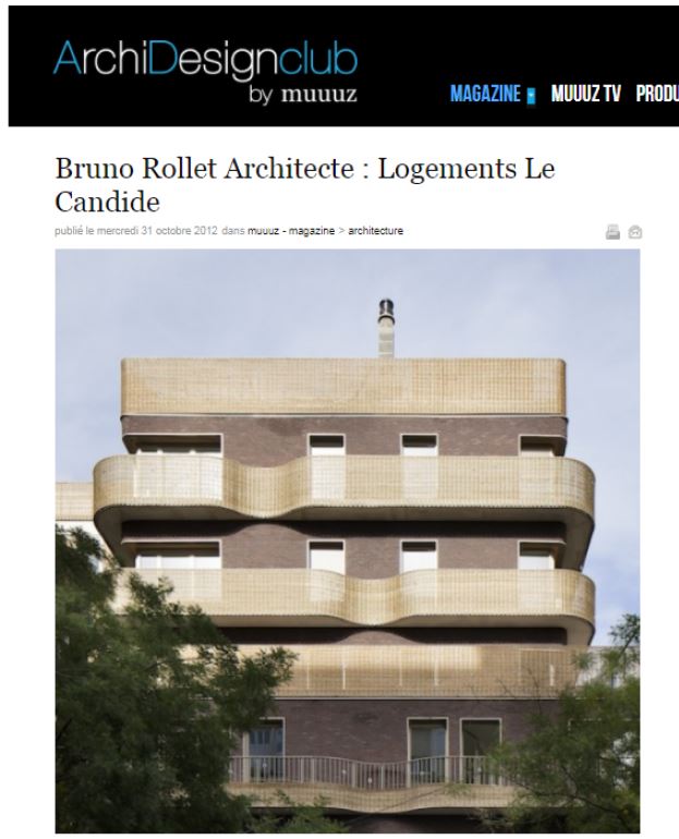 Presse Archives - Bruno Rollet Architecte
